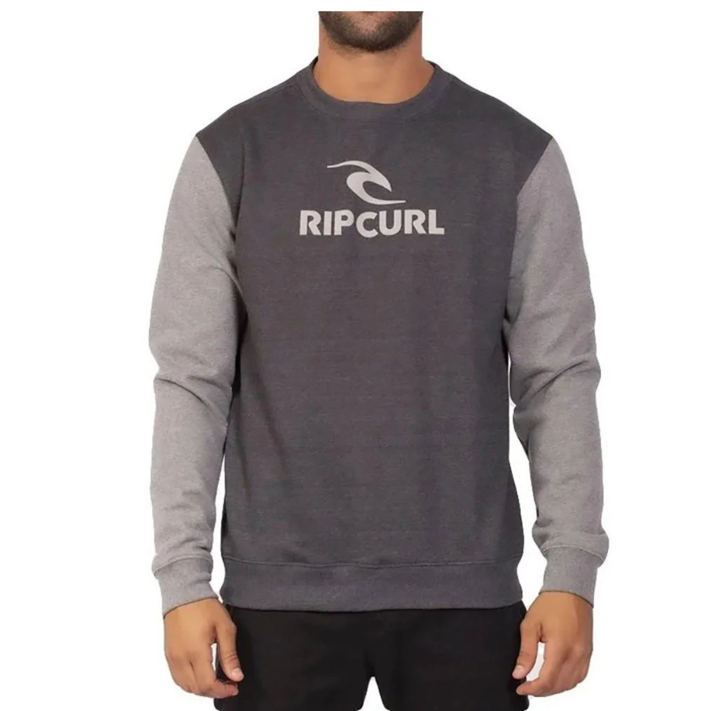 MOLETOM RIP CURL BRAND STACK BICOLOR